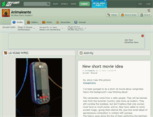 Tablet Screenshot of animaleante.deviantart.com