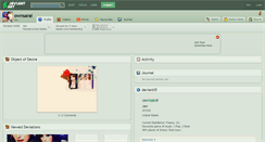 Desktop Screenshot of ownsarai.deviantart.com