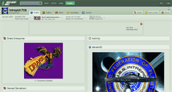 Desktop Screenshot of intrepid1708.deviantart.com