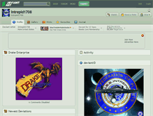 Tablet Screenshot of intrepid1708.deviantart.com