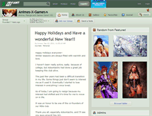 Tablet Screenshot of animes-x-games.deviantart.com