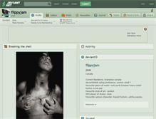Tablet Screenshot of flippyjam.deviantart.com