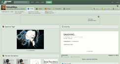 Desktop Screenshot of kokushibyu.deviantart.com