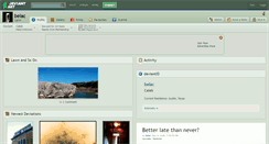 Desktop Screenshot of belac.deviantart.com