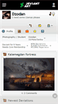 Mobile Screenshot of dzodan.deviantart.com