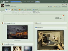 Tablet Screenshot of dzodan.deviantart.com