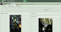 Desktop Screenshot of gabber1991md.deviantart.com