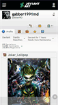 Mobile Screenshot of gabber1991md.deviantart.com