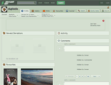 Tablet Screenshot of duplozlo.deviantart.com