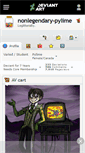 Mobile Screenshot of nonlegendary-pylime.deviantart.com