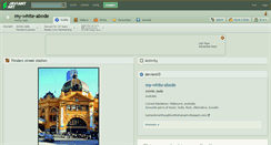 Desktop Screenshot of my-white-abode.deviantart.com