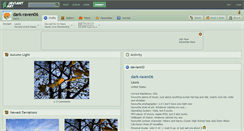 Desktop Screenshot of dark-raven06.deviantart.com