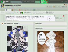 Tablet Screenshot of alexanderthegreatest.deviantart.com