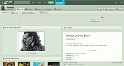 Desktop Screenshot of anne86.deviantart.com
