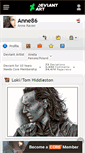 Mobile Screenshot of anne86.deviantart.com