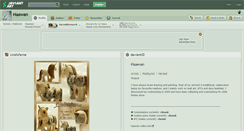 Desktop Screenshot of haawan.deviantart.com
