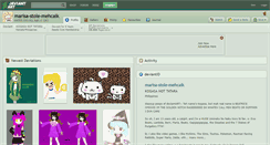 Desktop Screenshot of marisa-stole-mehcaik.deviantart.com