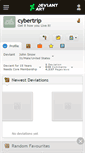 Mobile Screenshot of cybertrip.deviantart.com