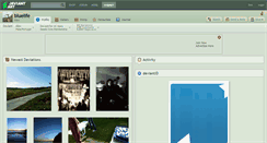 Desktop Screenshot of bluelife.deviantart.com