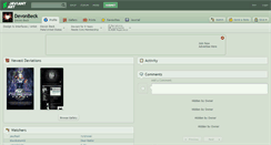 Desktop Screenshot of devonbeck.deviantart.com