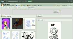 Desktop Screenshot of pharoahess.deviantart.com