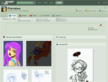 Tablet Screenshot of pharoahess.deviantart.com