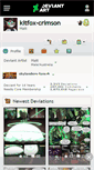 Mobile Screenshot of kitfox-crimson.deviantart.com