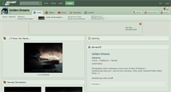 Desktop Screenshot of golden-dreams.deviantart.com