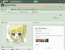 Tablet Screenshot of darkest-oftimes.deviantart.com