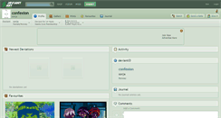Desktop Screenshot of confexion.deviantart.com