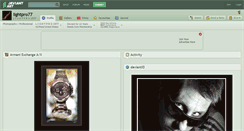 Desktop Screenshot of lightpro77.deviantart.com