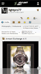 Mobile Screenshot of lightpro77.deviantart.com