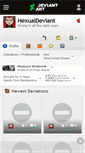 Mobile Screenshot of hexualdeviant.deviantart.com