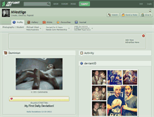Tablet Screenshot of mvestiige.deviantart.com