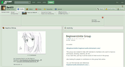 Desktop Screenshot of bardi3l.deviantart.com