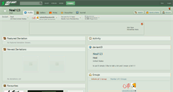 Desktop Screenshot of neal123.deviantart.com