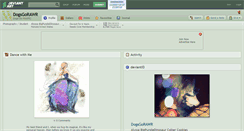 Desktop Screenshot of dogsgorawr.deviantart.com