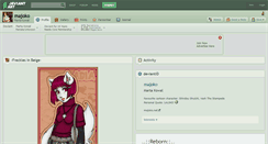 Desktop Screenshot of majoko.deviantart.com
