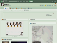 Tablet Screenshot of krawuzi.deviantart.com