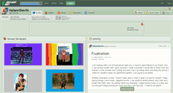 Desktop Screenshot of kaliannshevlin.deviantart.com