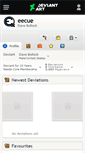 Mobile Screenshot of eecue.deviantart.com