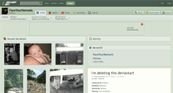 Desktop Screenshot of faceyournemesis.deviantart.com