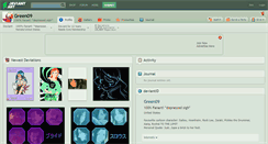 Desktop Screenshot of green09.deviantart.com