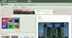Desktop Screenshot of kratzos.deviantart.com