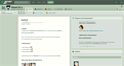 Desktop Screenshot of planet-oc.deviantart.com