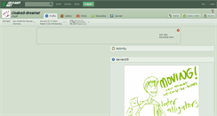 Desktop Screenshot of cloaked-dreamer.deviantart.com