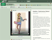 Tablet Screenshot of da-pakistan.deviantart.com