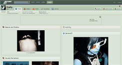 Desktop Screenshot of frushy.deviantart.com
