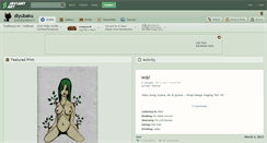 Desktop Screenshot of diyubaku.deviantart.com
