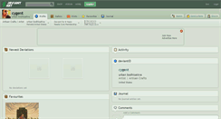 Desktop Screenshot of cygent.deviantart.com